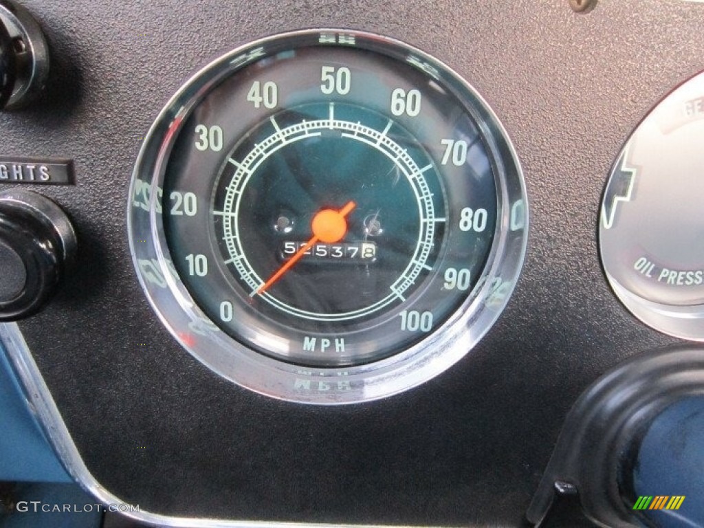 1968 Chevrolet C/K C10 Standard Regular Cab Gauges Photo #143292421
