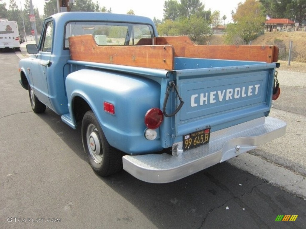 Grotto Blue 1968 Chevrolet C/K C10 Standard Regular Cab Exterior Photo #143292472