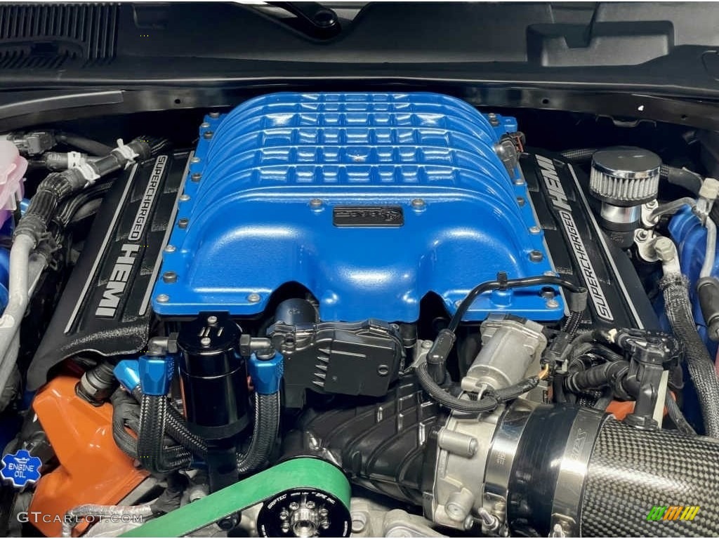 2016 Dodge Challenger SRT Hellcat 6.2 Liter SRT Hellcat HEMI Supercharged OHV 16-Valve VVT V8 Engine Photo #143292592