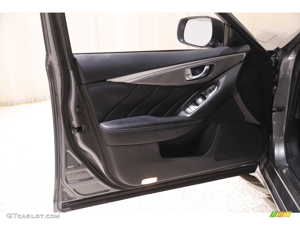 2015 Q50 3.7 AWD - Graphite Shadow / Graphite photo #4