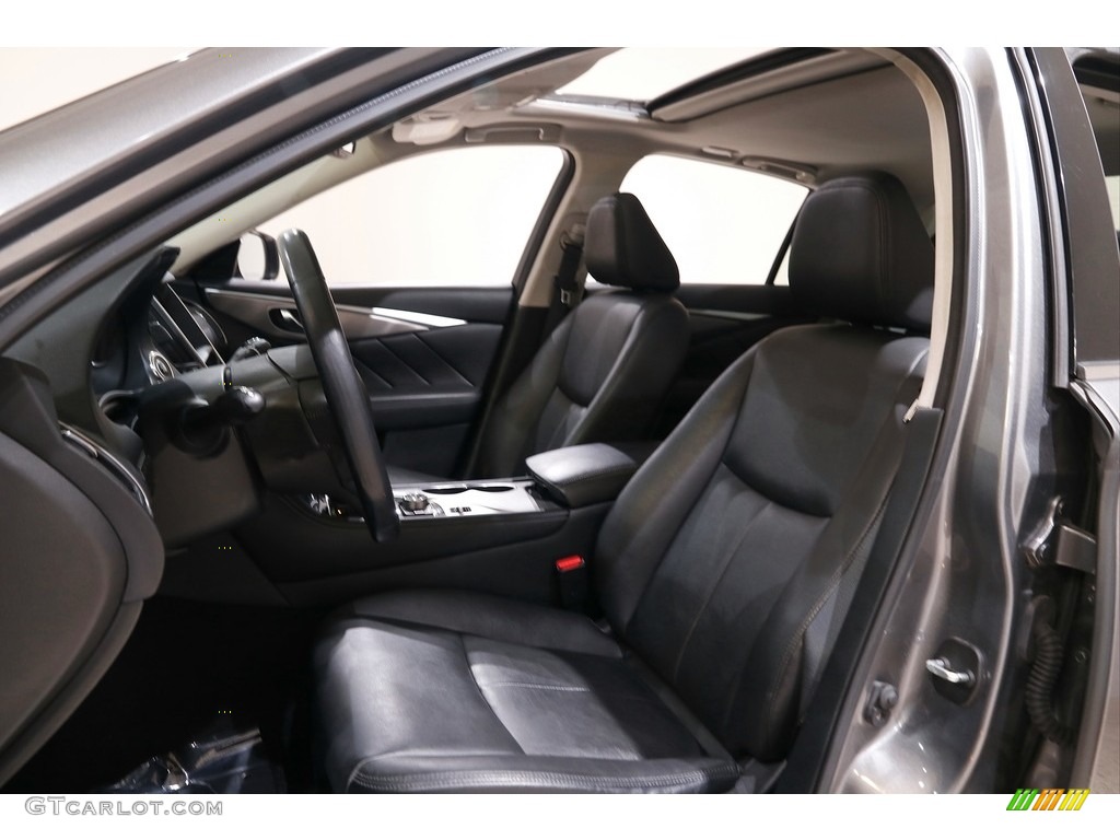 2015 Q50 3.7 AWD - Graphite Shadow / Graphite photo #5