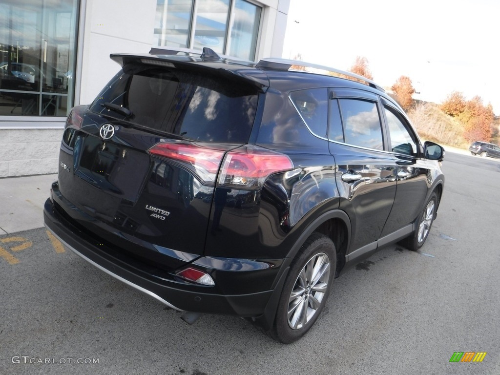 2017 RAV4 Limited AWD - Galactic Aqua Mica / Ash photo #10