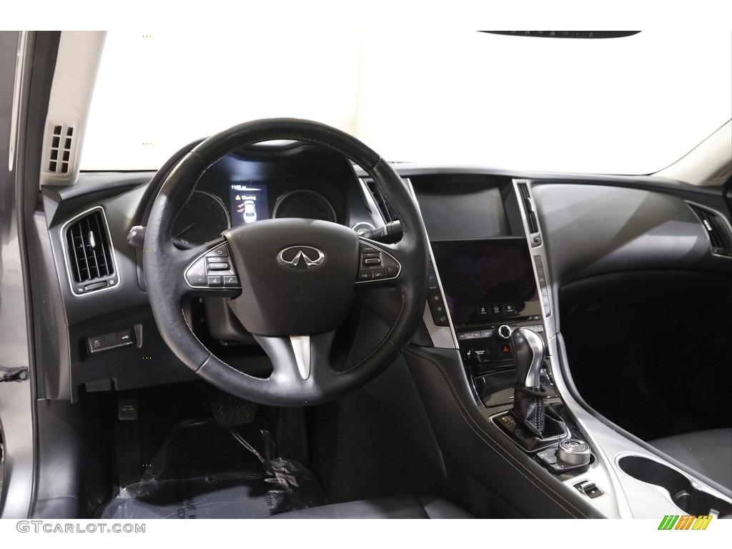 2015 Q50 3.7 AWD - Graphite Shadow / Graphite photo #6