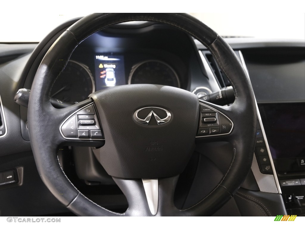 2015 Q50 3.7 AWD - Graphite Shadow / Graphite photo #7