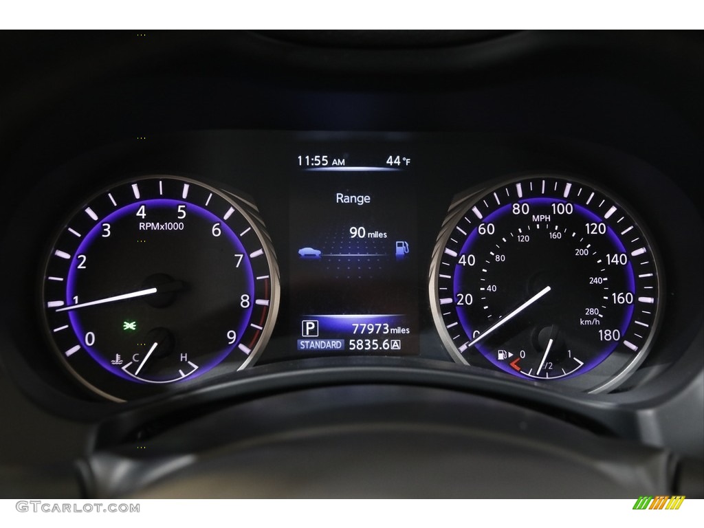 2015 Q50 3.7 AWD - Graphite Shadow / Graphite photo #8