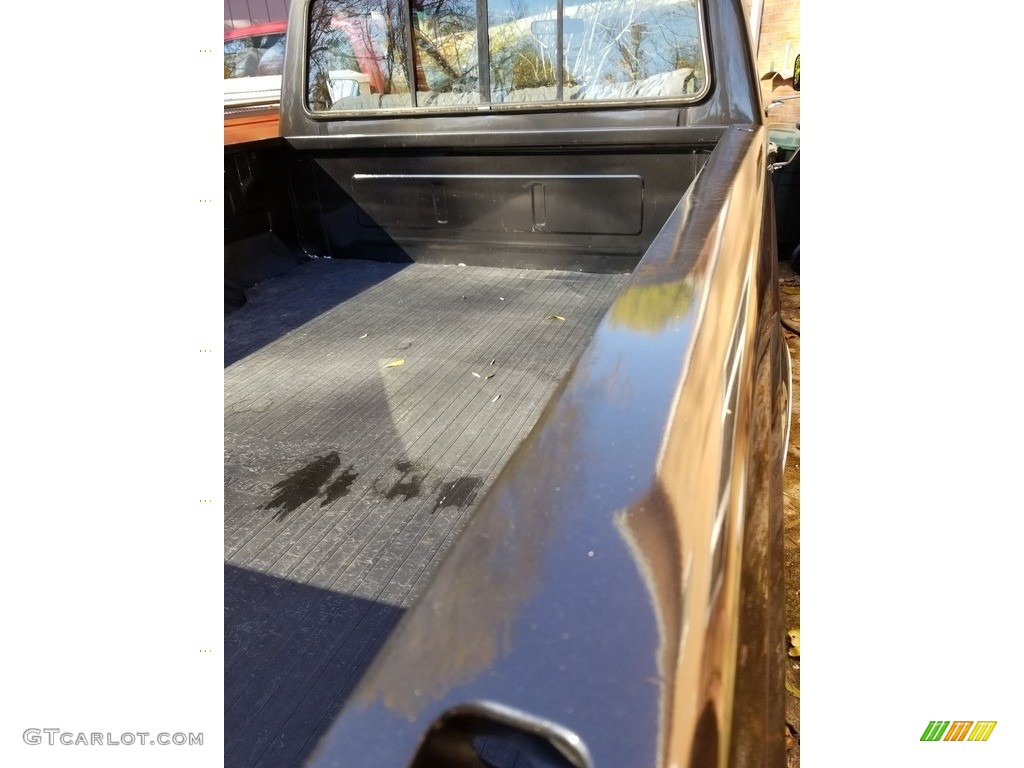 1991 F150 Lariat Regular Cab 4x4 - Dark Grey Metallic / Scarlet Red photo #19