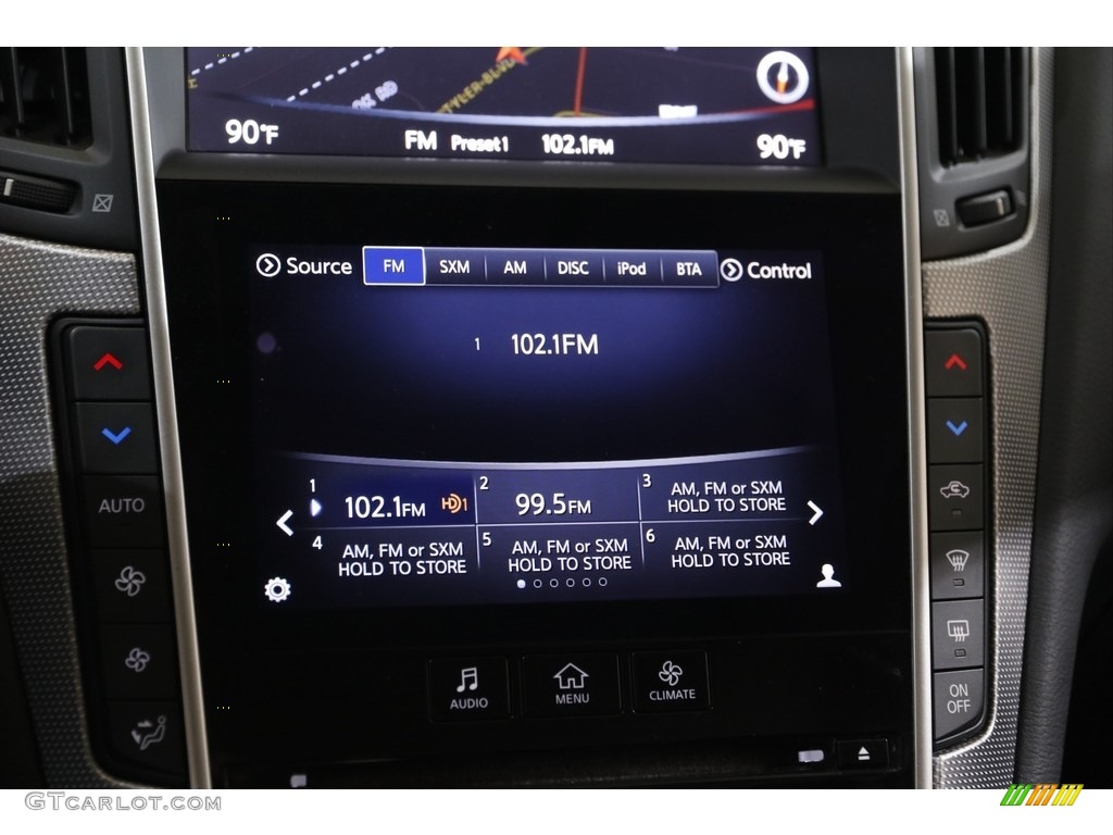 2015 Q50 3.7 AWD - Graphite Shadow / Graphite photo #13
