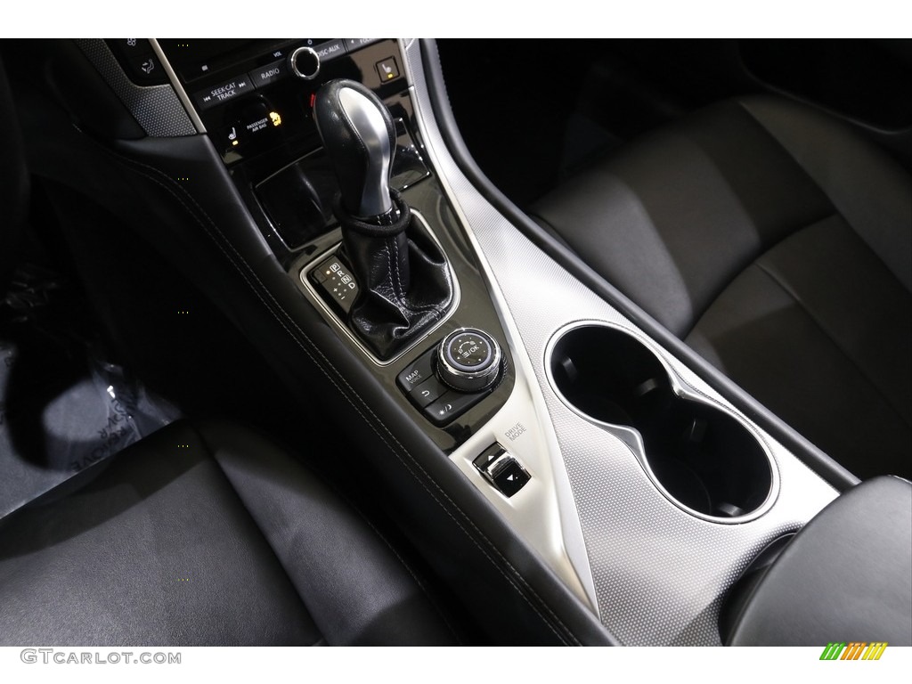 2015 Q50 3.7 AWD - Graphite Shadow / Graphite photo #14