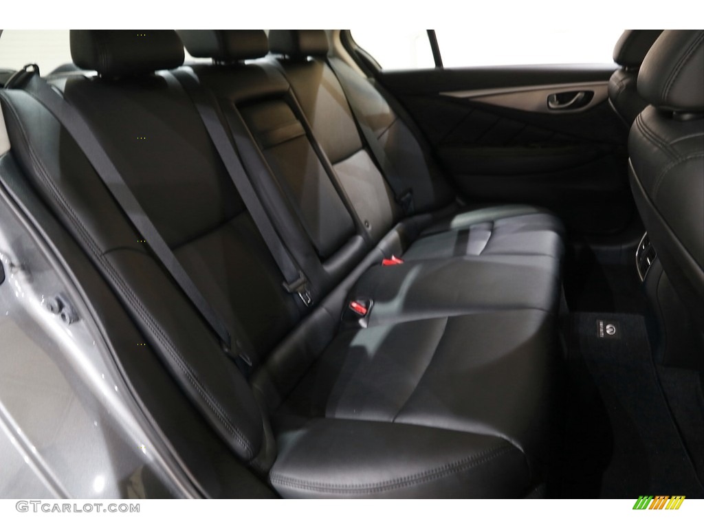 2015 Q50 3.7 AWD - Graphite Shadow / Graphite photo #16