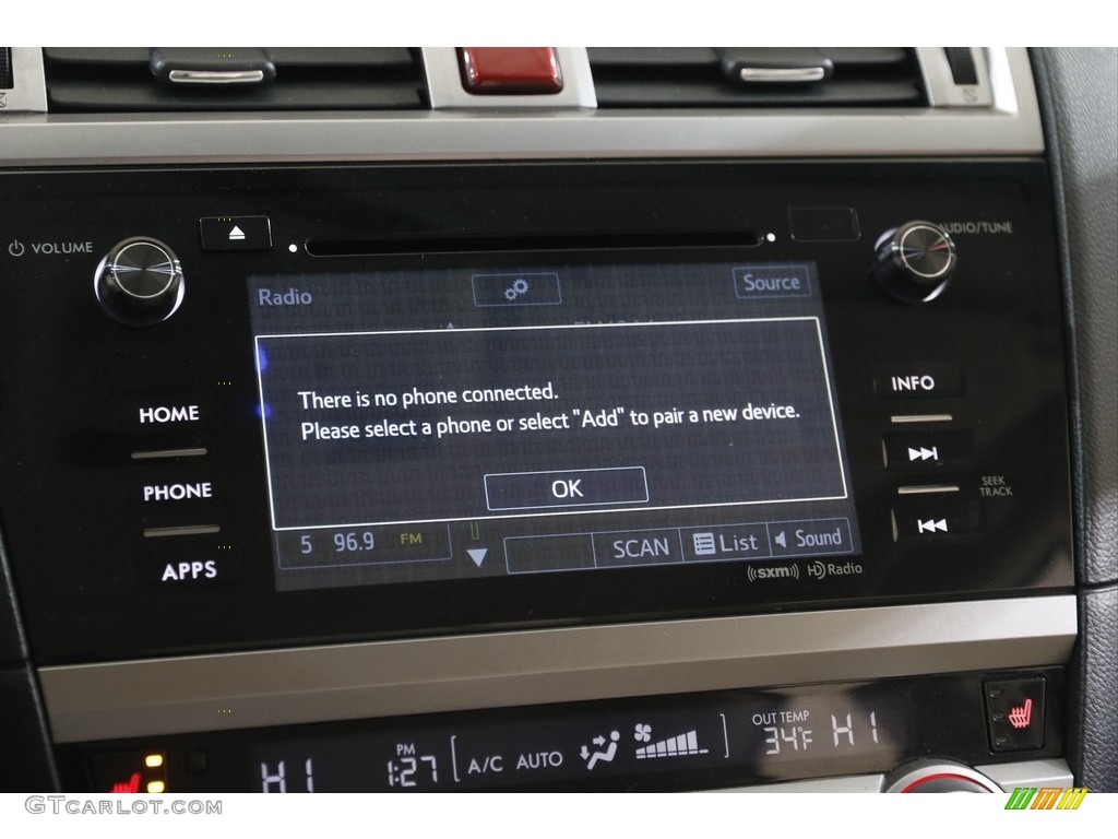 2016 Outback 2.5i Limited - Lapis Blue Pearl / Warm Ivory photo #11