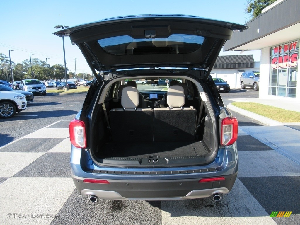 2020 Explorer Limited - Blue Metallic / Sandstone photo #5