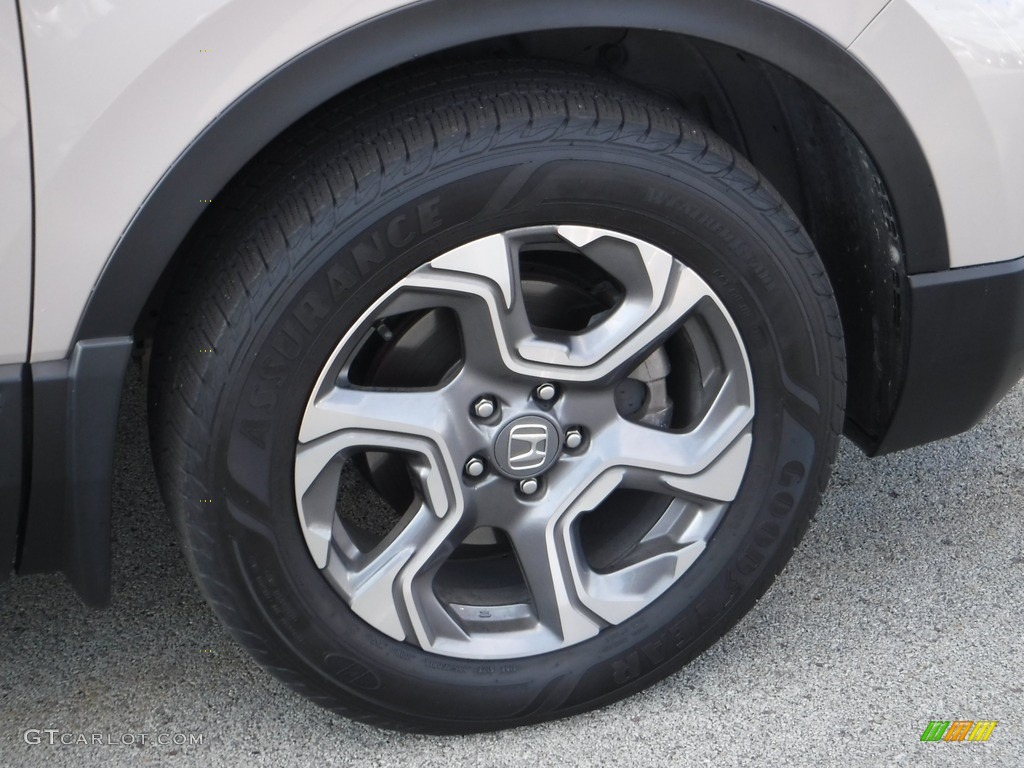 2017 CR-V EX-L AWD - Sandstorm Metallic / Ivory photo #4
