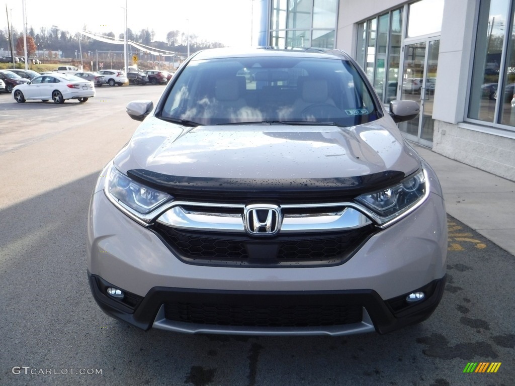 2017 CR-V EX-L AWD - Sandstorm Metallic / Ivory photo #5