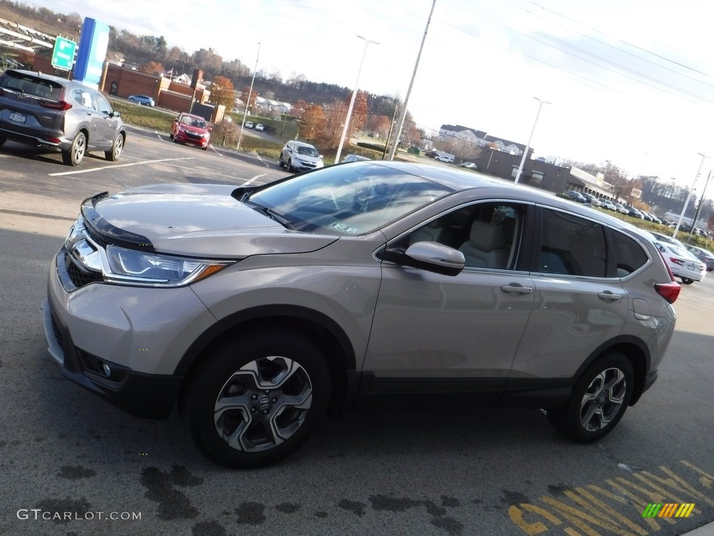 2017 CR-V EX-L AWD - Sandstorm Metallic / Ivory photo #7