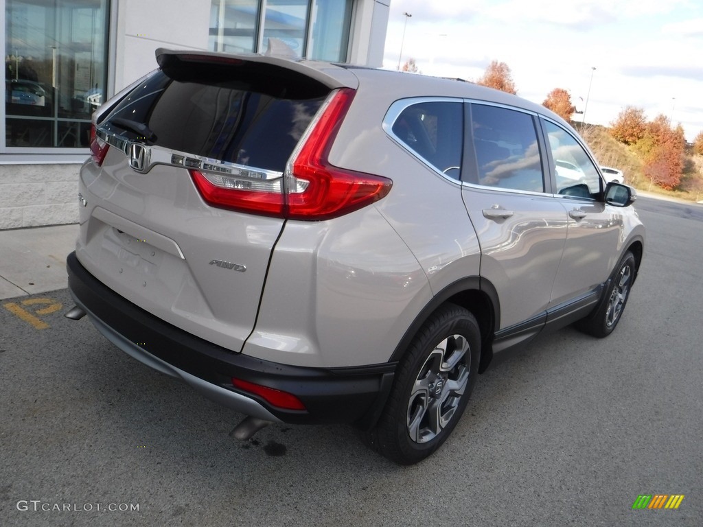 2017 CR-V EX-L AWD - Sandstorm Metallic / Ivory photo #10
