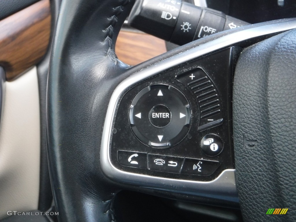 2017 CR-V EX-L AWD - Sandstorm Metallic / Ivory photo #21