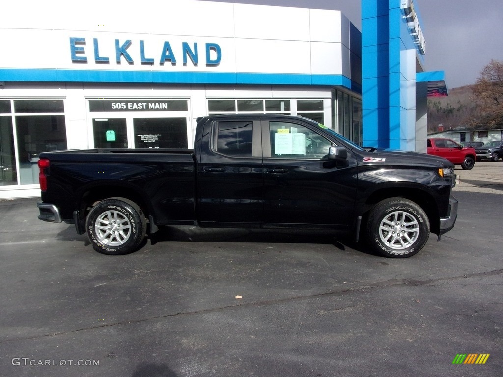 2019 Silverado 1500 LT Double Cab 4WD - Black / Jet Black photo #2