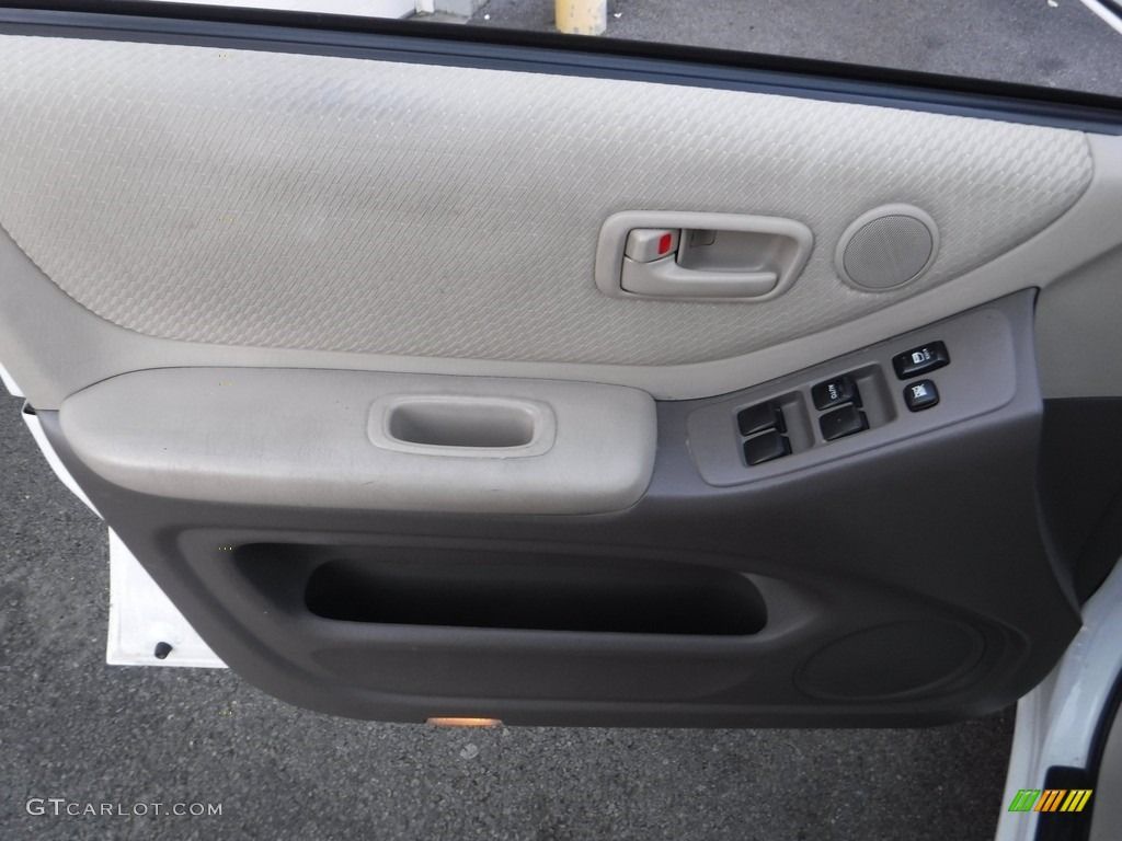 2005 Highlander V6 4WD - Super White / Ivory photo #18