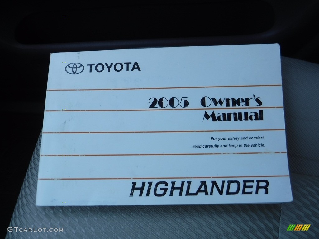 2005 Highlander V6 4WD - Super White / Ivory photo #26