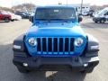 2021 Hydro Blue Pearl Jeep Wrangler Sport 4x4  photo #2