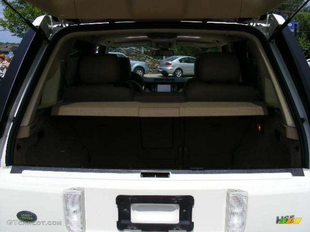 2007 Range Rover HSE - Chawton White / Parchment photo #28