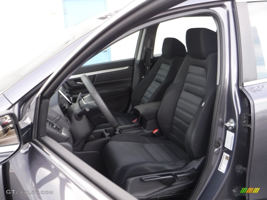 2018 CR-V LX AWD - Modern Steel Metallic / Black photo #10