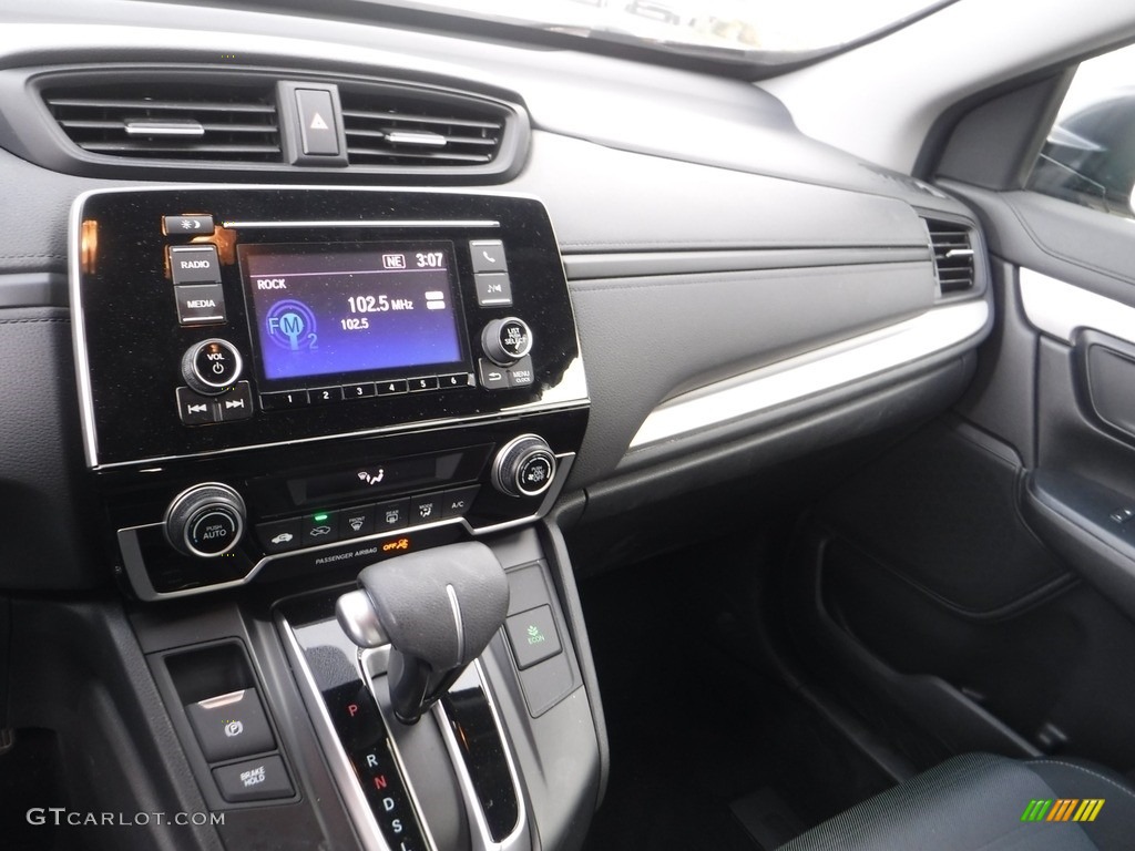 2018 CR-V LX AWD - Modern Steel Metallic / Black photo #11