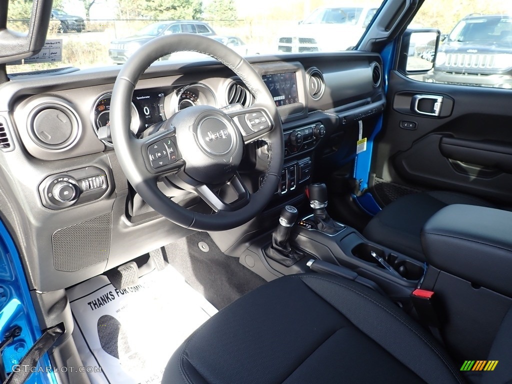2021 Wrangler Sport 4x4 - Hydro Blue Pearl / Black photo #15