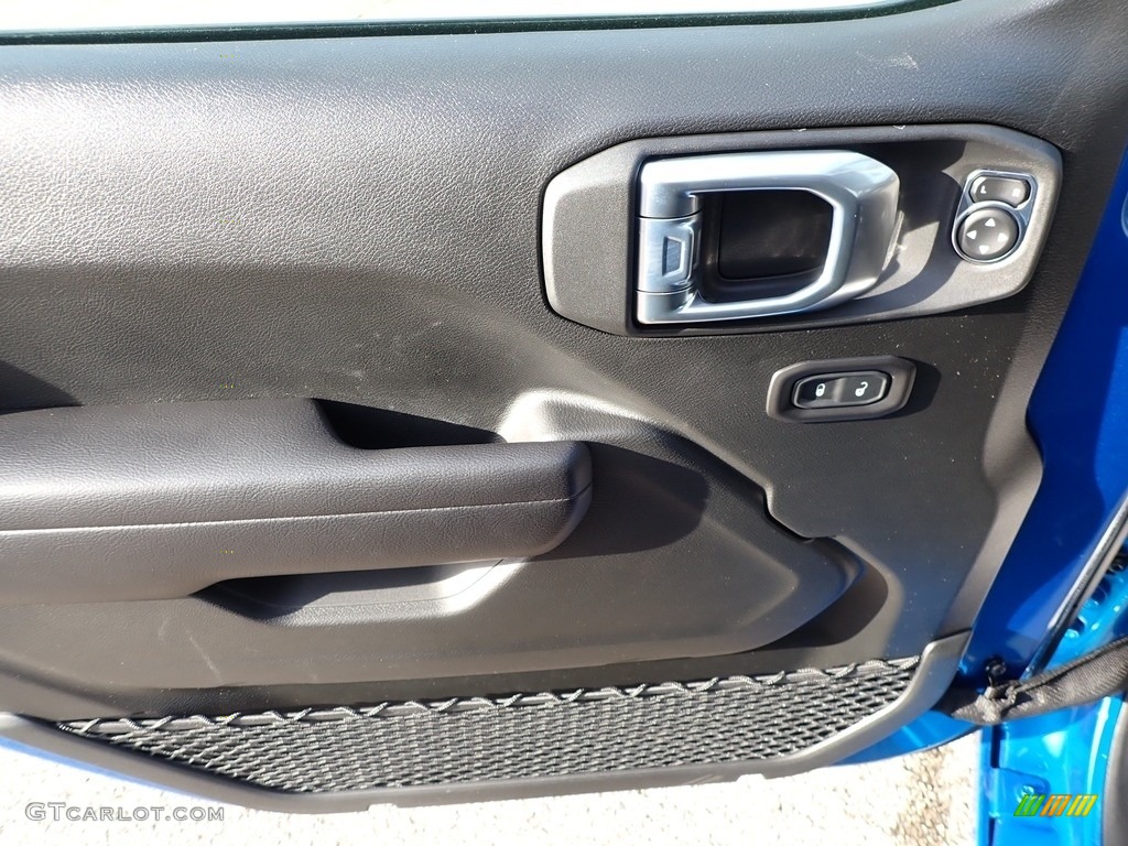 2021 Wrangler Sport 4x4 - Hydro Blue Pearl / Black photo #16