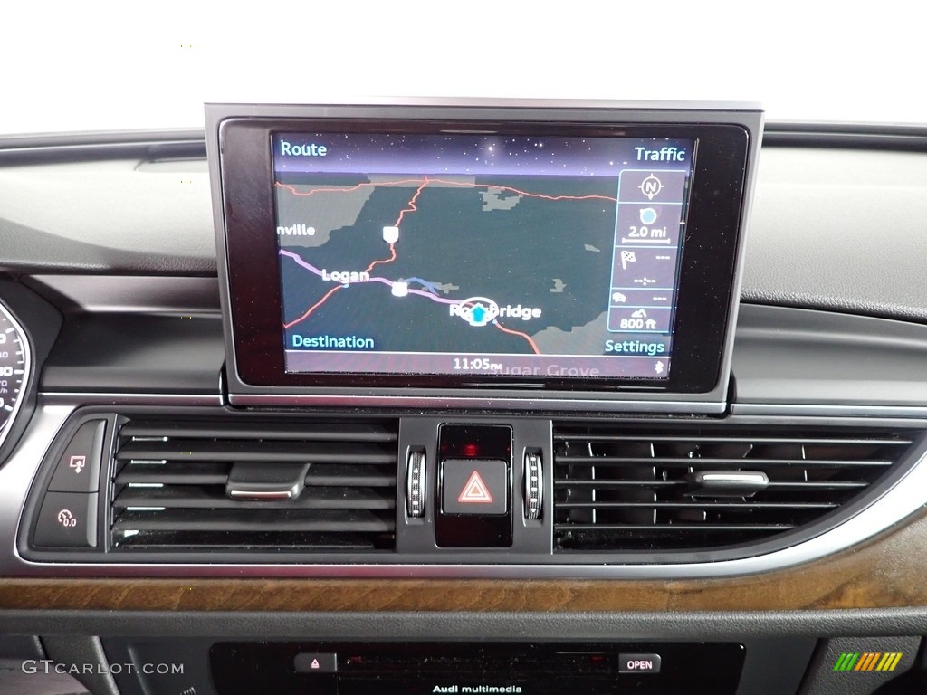 2016 A6 2.0 TFSI Premium Plus quattro - Tornado Grey Metallic / Black photo #2