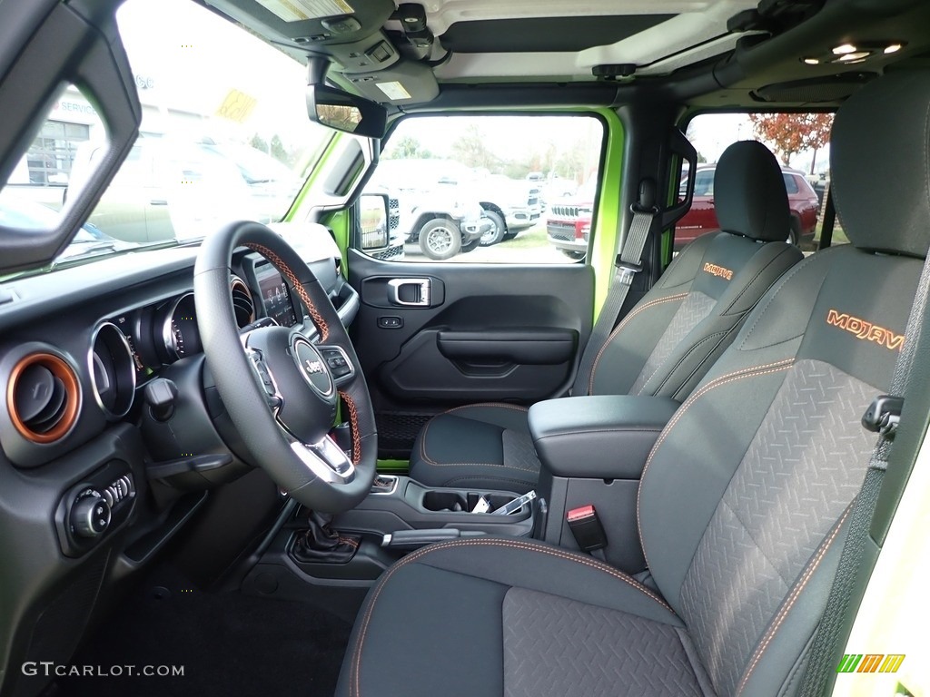 Black Interior 2021 Jeep Gladiator Mojave 4x4 Photo #143297077