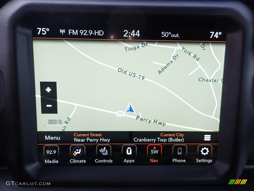 2021 Jeep Gladiator Mojave 4x4 Navigation Photo #143297189