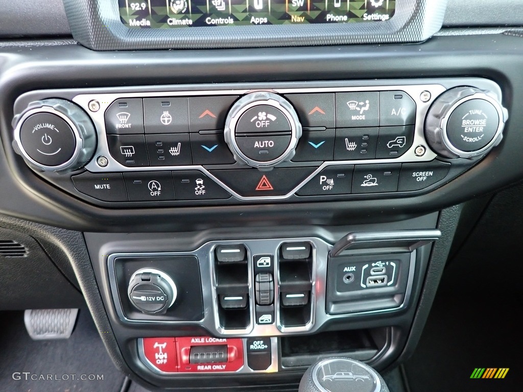 2021 Jeep Gladiator Mojave 4x4 Controls Photo #143297210