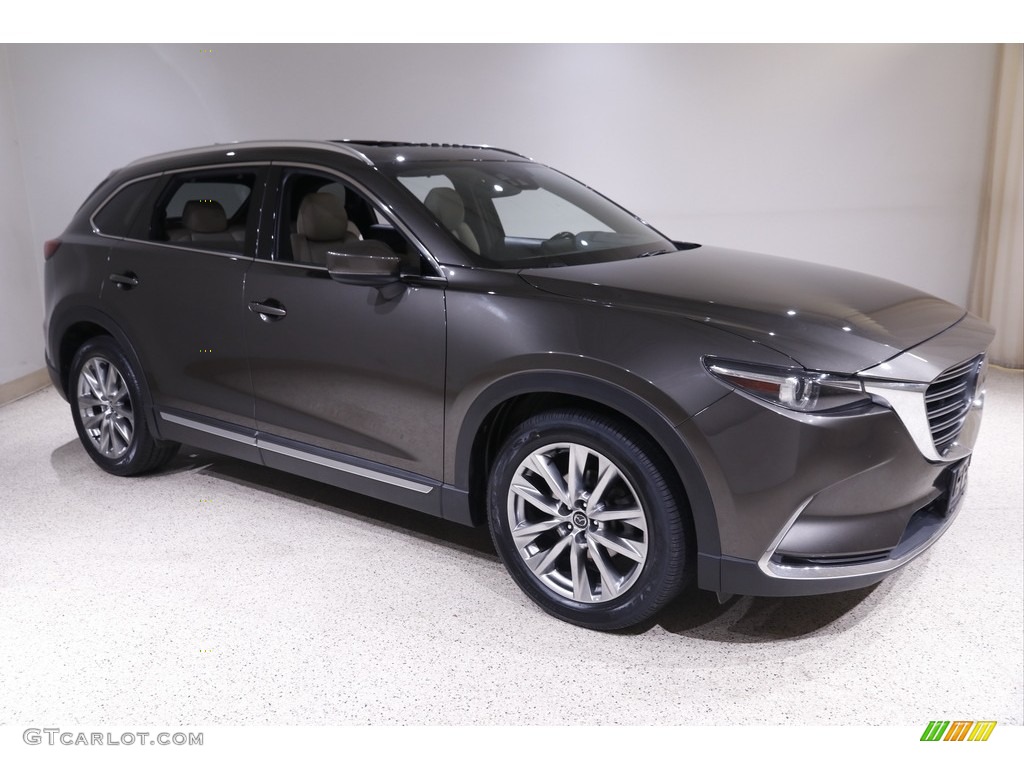 2017 CX-9 Grand Touring AWD - Titanium Flash Mica / Sand photo #1