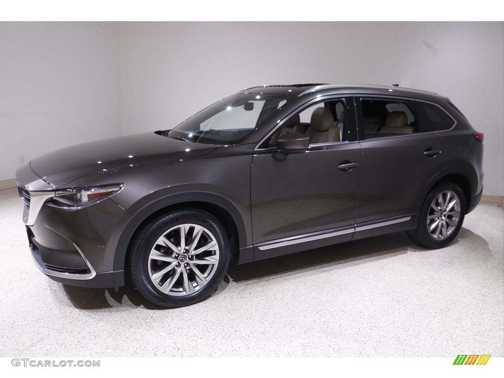 2017 CX-9 Grand Touring AWD - Titanium Flash Mica / Sand photo #3