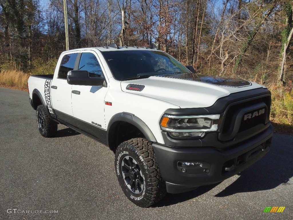 Bright White 2022 Ram 2500 Power Wagon Crew Cab 4x4 Exterior Photo #143298341