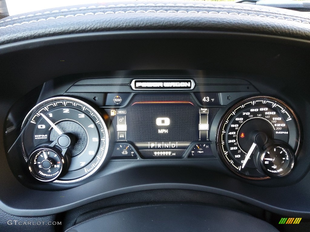 2022 Ram 2500 Power Wagon Crew Cab 4x4 Gauges Photo #143298764