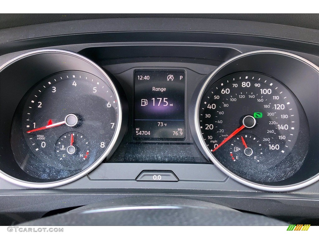 2019 Volkswagen Tiguan S Gauges Photo #143298800