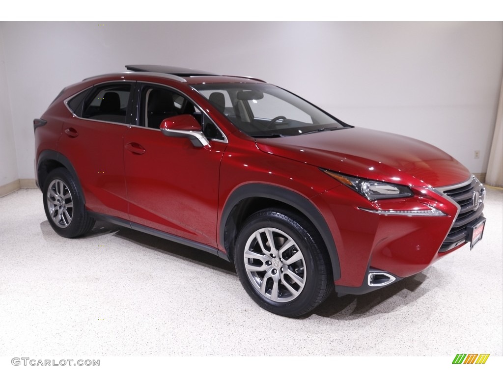 Matador Red Mica 2015 Lexus NX 200t AWD Exterior Photo #143299121