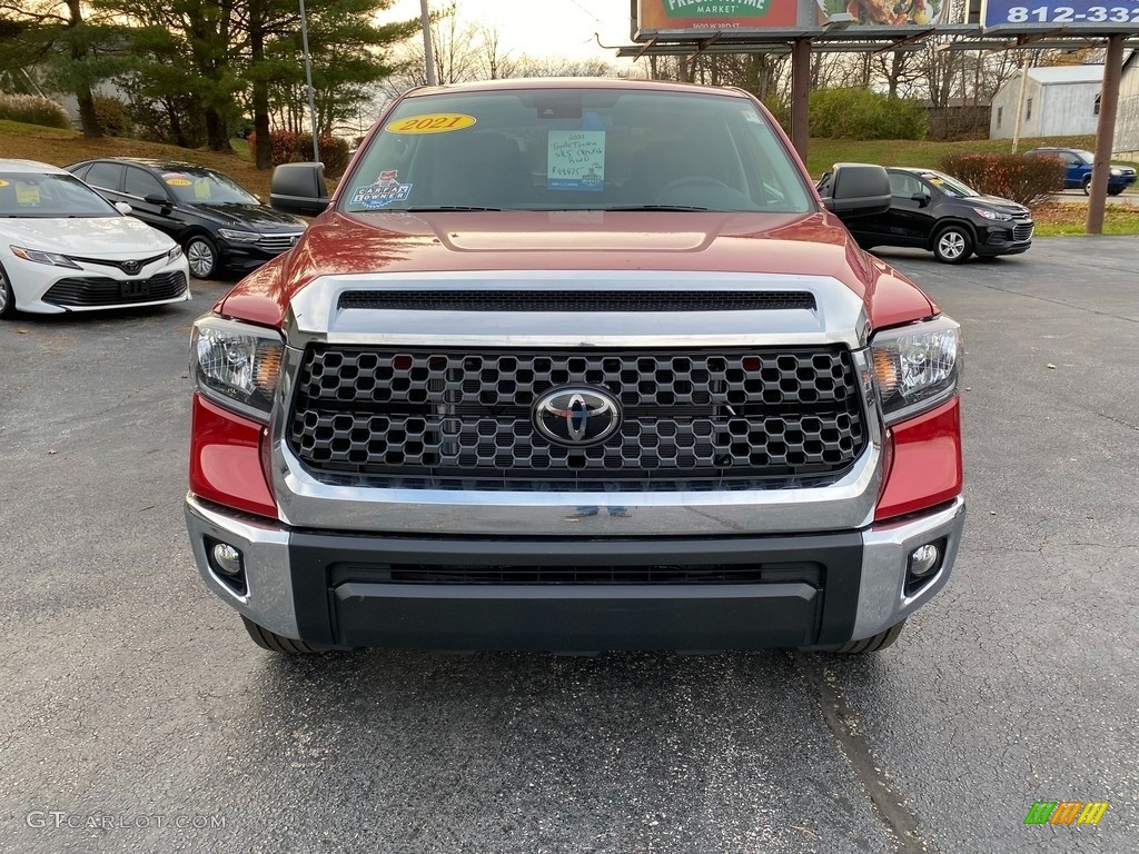 2021 Tundra SR5 CrewMax - Barcelona Red Metallic / Graphite photo #3
