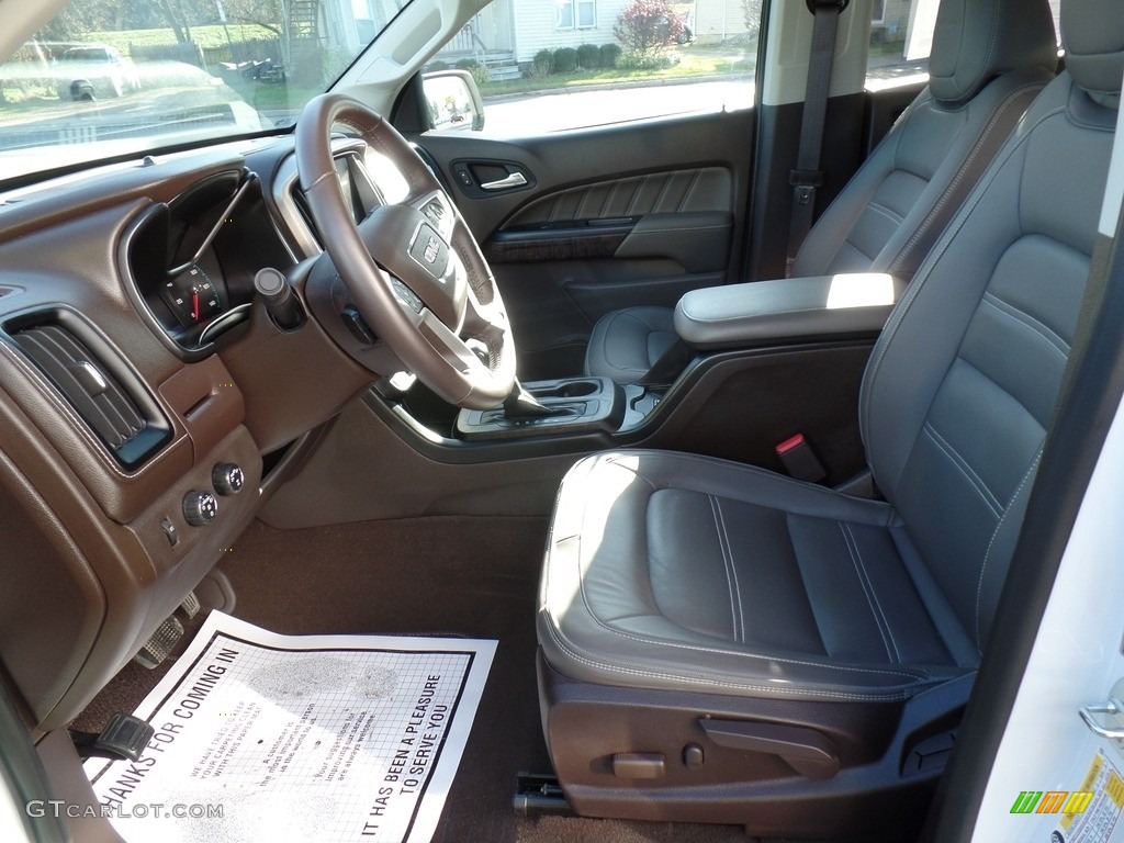 Cocoa/Dark Atmosphere Interior 2021 GMC Canyon Denali Crew Cab 4WD Photo #143299231
