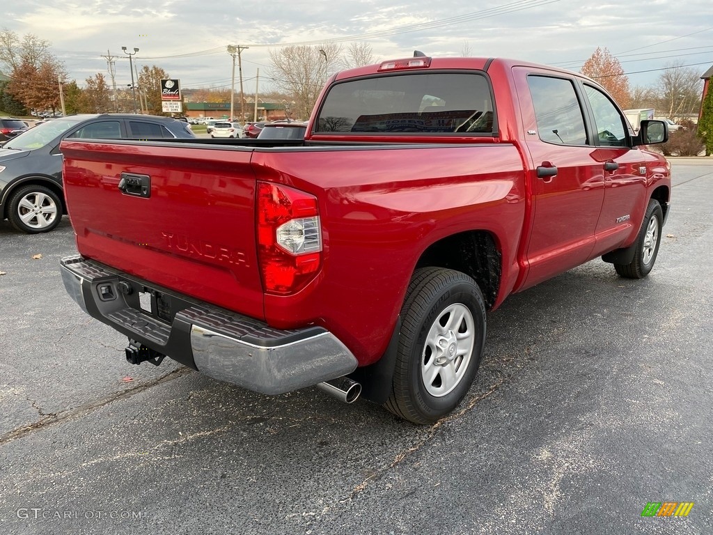 2021 Tundra SR5 CrewMax - Barcelona Red Metallic / Graphite photo #6