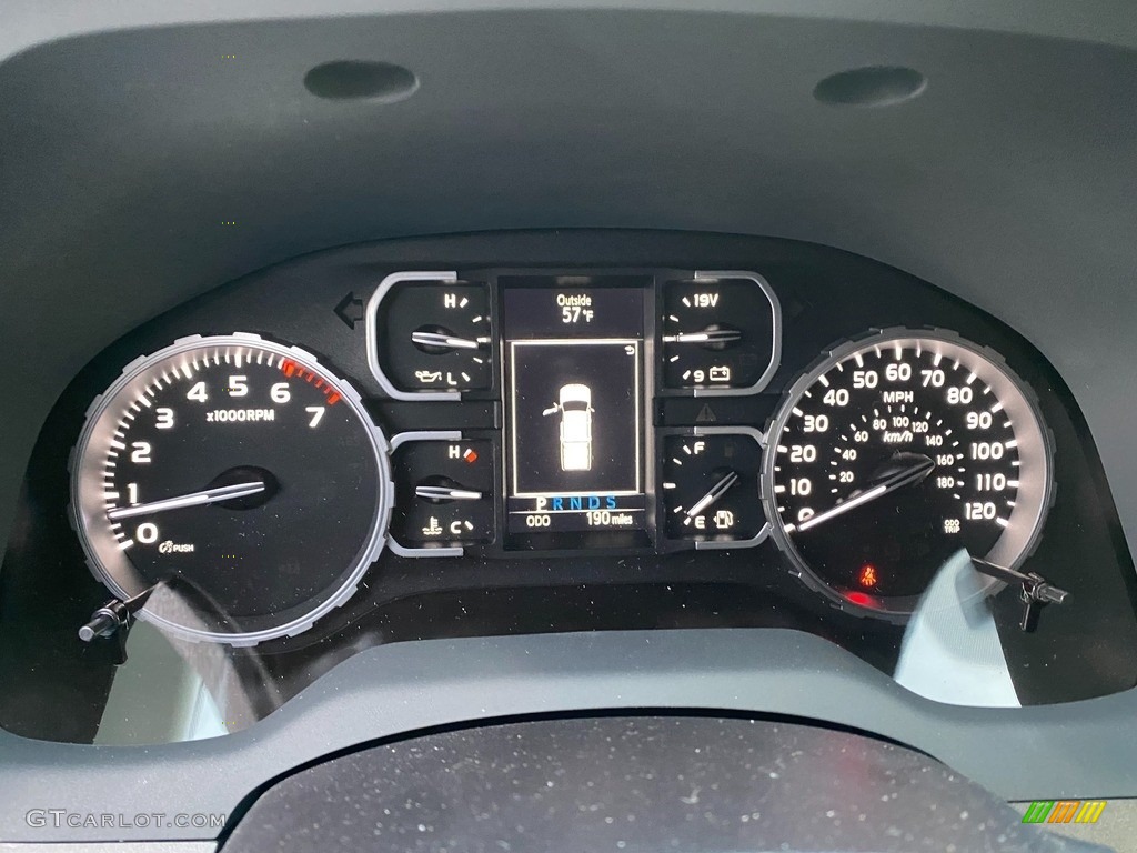 2021 Toyota Tundra SR5 CrewMax Gauges Photos