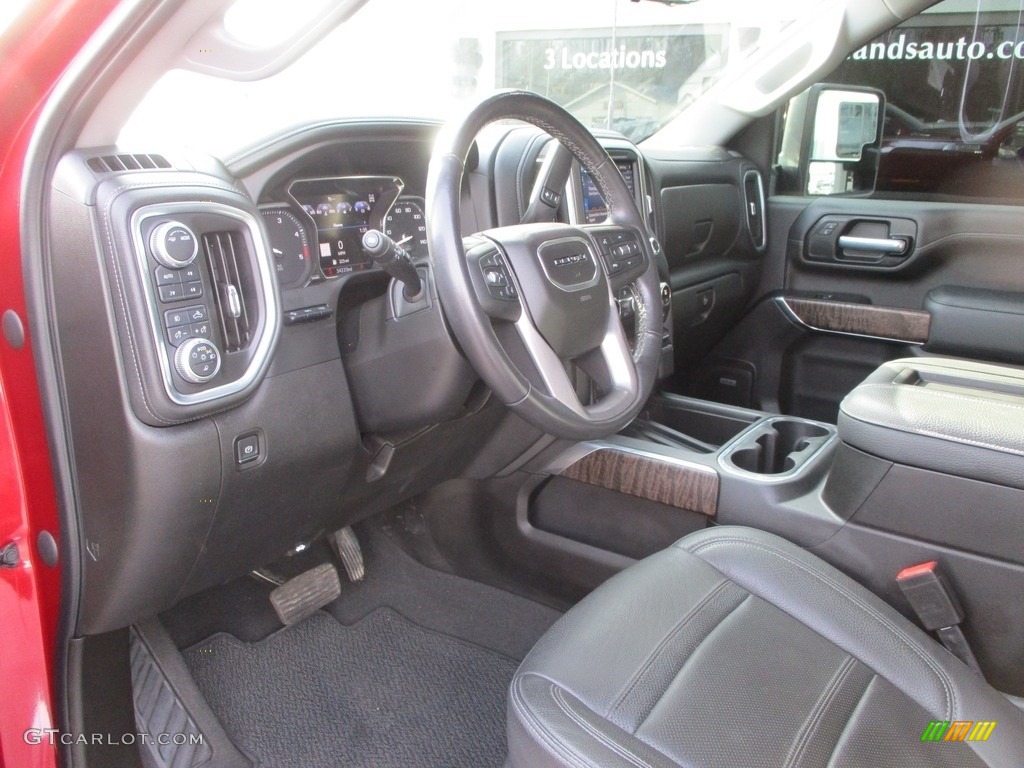 2021 Sierra 2500HD Denali Crew Cab 4WD - Cayenne Red Tintcoat / Jet Black photo #6