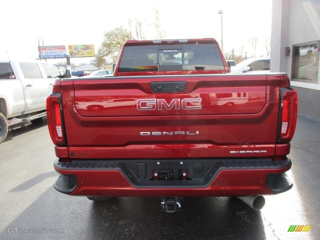 2021 Sierra 2500HD Denali Crew Cab 4WD - Cayenne Red Tintcoat / Jet Black photo #35