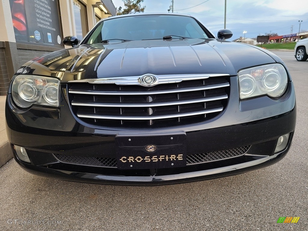 2008 Crossfire Limited Coupe - Black / Dark Slate Gray photo #28