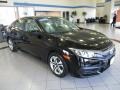 Crystal Black Pearl - Civic LX Sedan Photo No. 3
