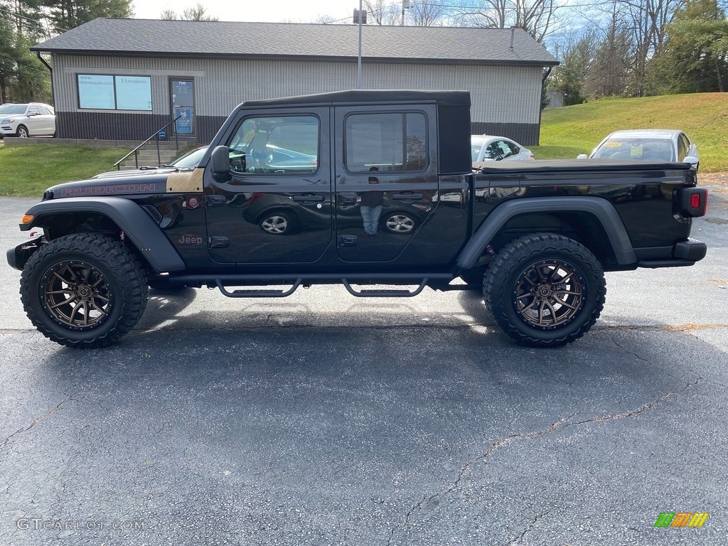 2020 Gladiator Rubicon 4x4 - Black / Black photo #1