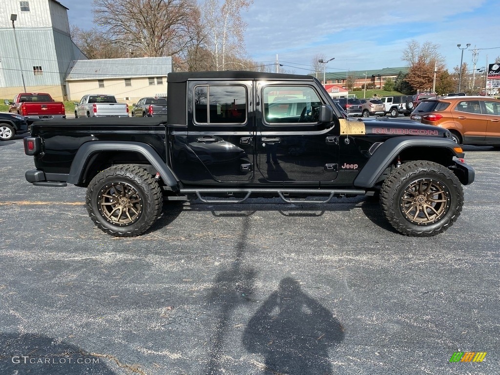 2020 Gladiator Rubicon 4x4 - Black / Black photo #5