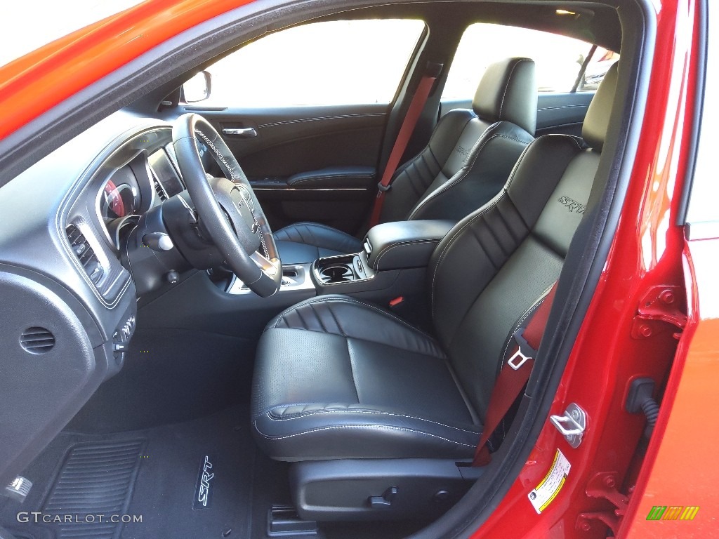 Black Interior 2019 Dodge Charger SRT Hellcat Photo #143302526